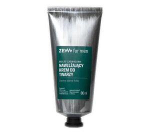 Zew For Men Multi-zadaniowy nawilżający krem do twarzy z czarną hubą (80 ml)